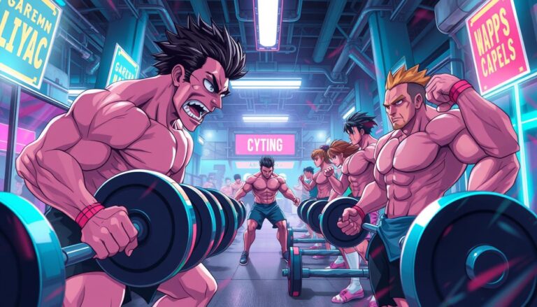 Anime Lifting Simulator: Treinamento de força extremo