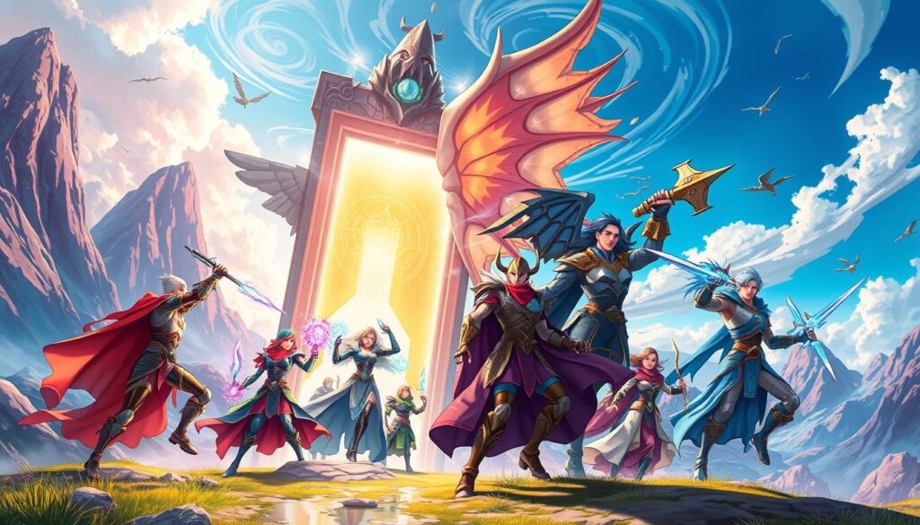 Criação de heróis em Heroes Legacy