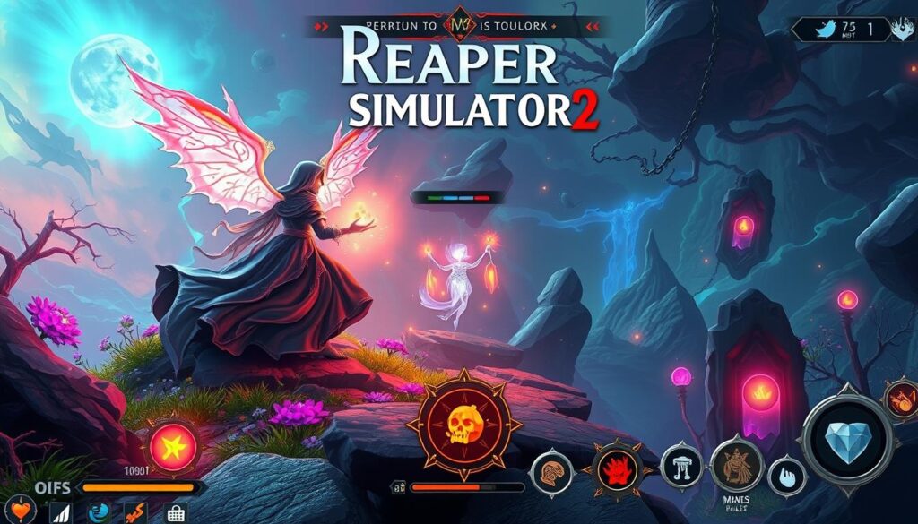 Mecânicas de jogo em Reaper Simulator 2